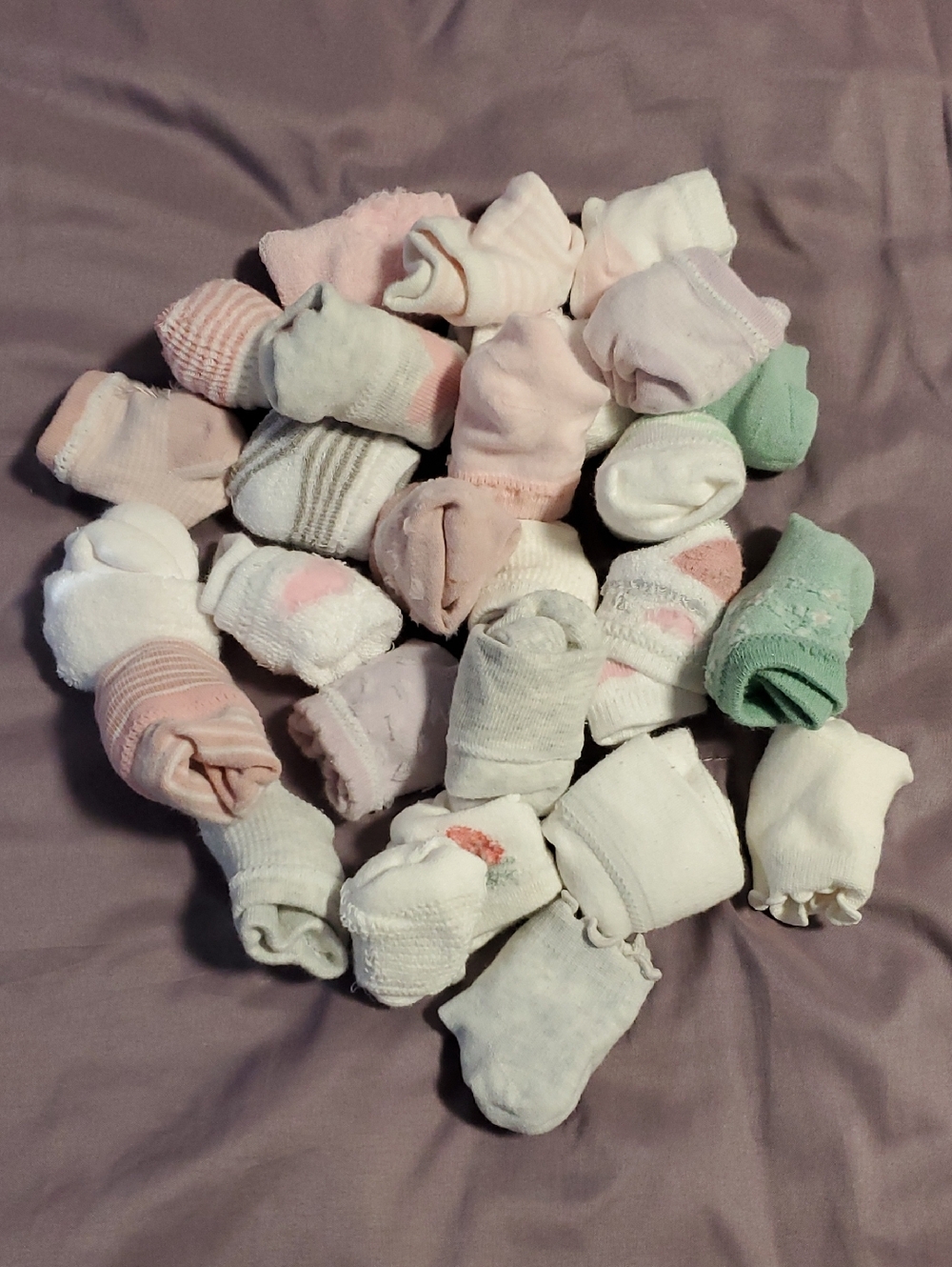Baby Girls Assorted Socks - Lot